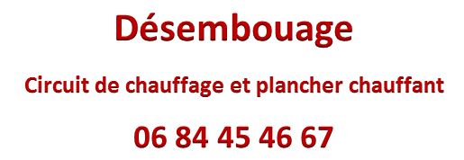 Désembouage de circuit de chauffage et de plancher chauffant Poleymieux Au Mont D'Or... 06 84 45 46 67 David MARTIN